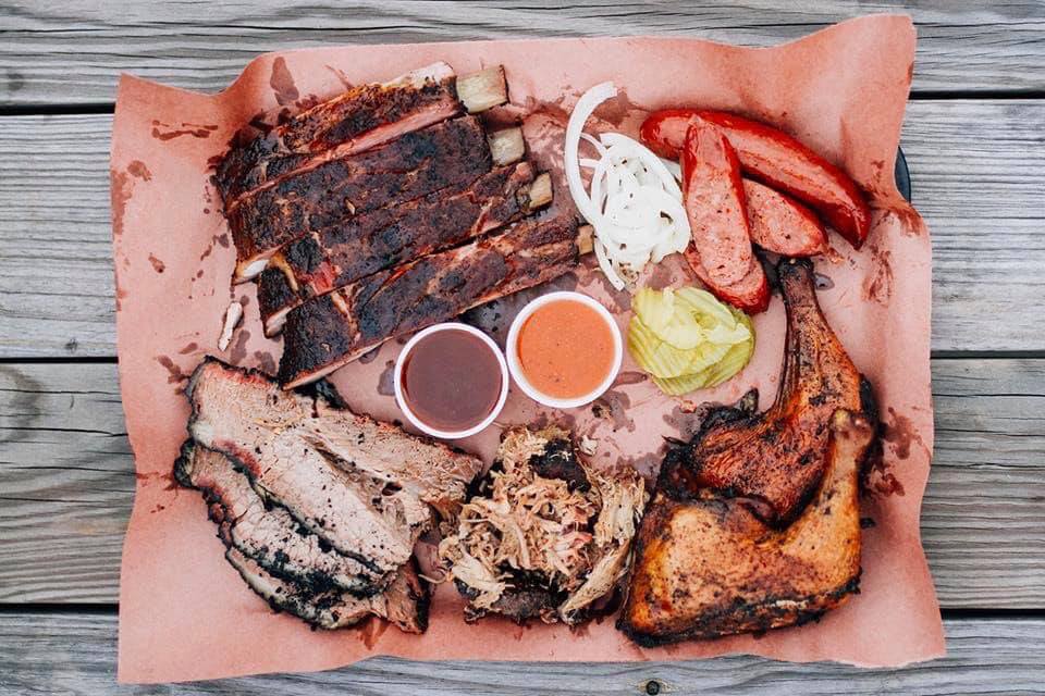 Picture of BBQ selection of meats at Brendyn's BBQ